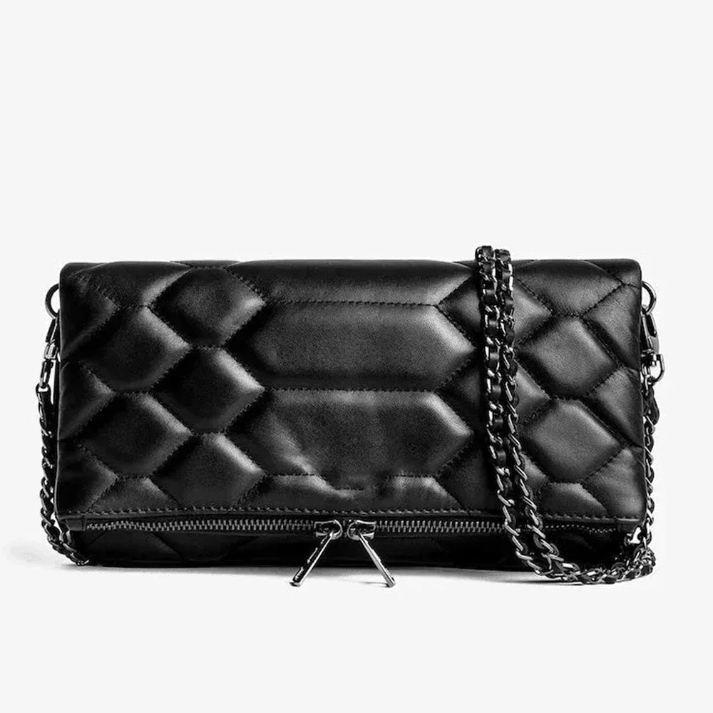 Riviera | Luxe Schoudertas-Schoudertassen-Calora-Zwart-Calora