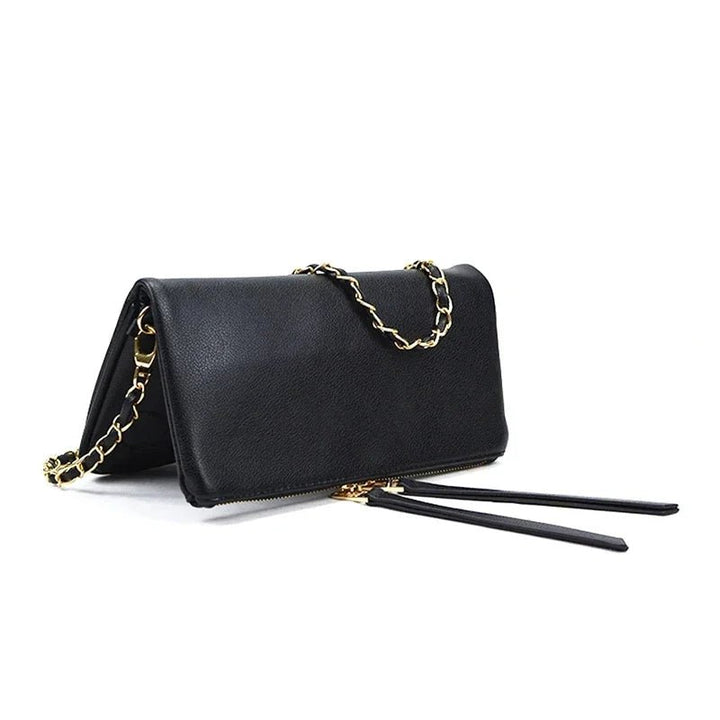 Riviera | Luxe Schoudertas-Schoudertassen-Calora-Zwart-Calora
