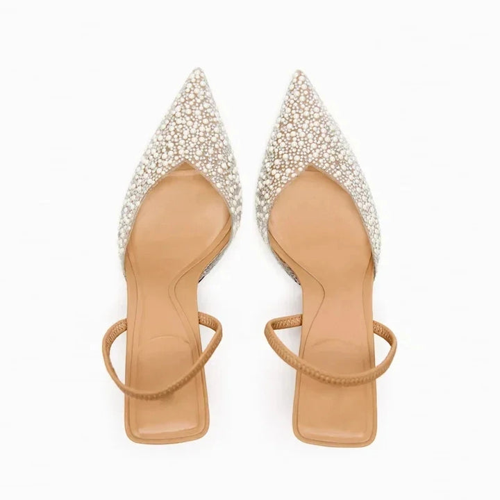 Rivka | Transparante Rhinestone Bruiloft Hakken voor Dames-Hakken-Calora-36-Calora