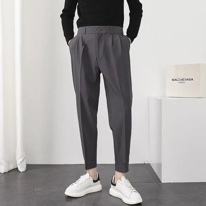 Rosetti | Casual Slim Fit Pantalon voor Heren-Pantalons-Calora-Donkergrijs-XS-Calora