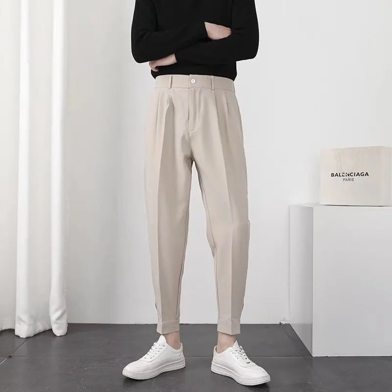 Rosetti | Casual Slim Fit Pantalon voor Heren-Pantalons-Calora-Khaki-L-Calora
