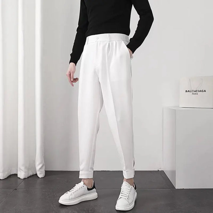 Rosetti | Casual Slim Fit Pantalon voor Heren-Pantalons-Calora-Wit-M-Calora