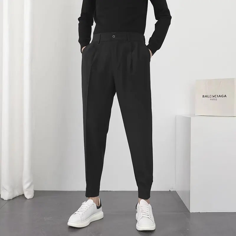 Rosetti | Casual Slim Fit Pantalon voor Heren-Pantalons-Calora-Zwart-M-Calora