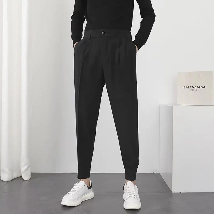 Rosetti | Casual Slim Fit Pantalon voor Heren-Pantalons-Calora-Zwart-M-Calora
