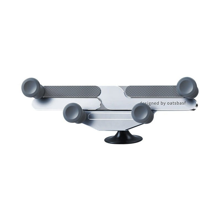 Roterende Auto Telefoonhouder-Elektronica/Gadgets-Calora-Zuignap-Zilver-Calora