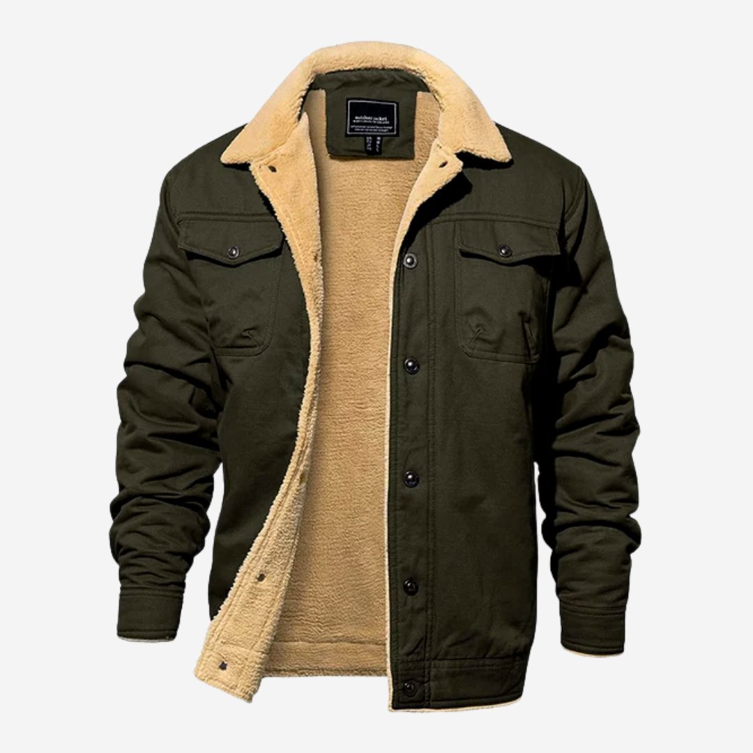 Ryden | Warme Jas-Zomer Jassen-Calora-Groen-XS-Calora