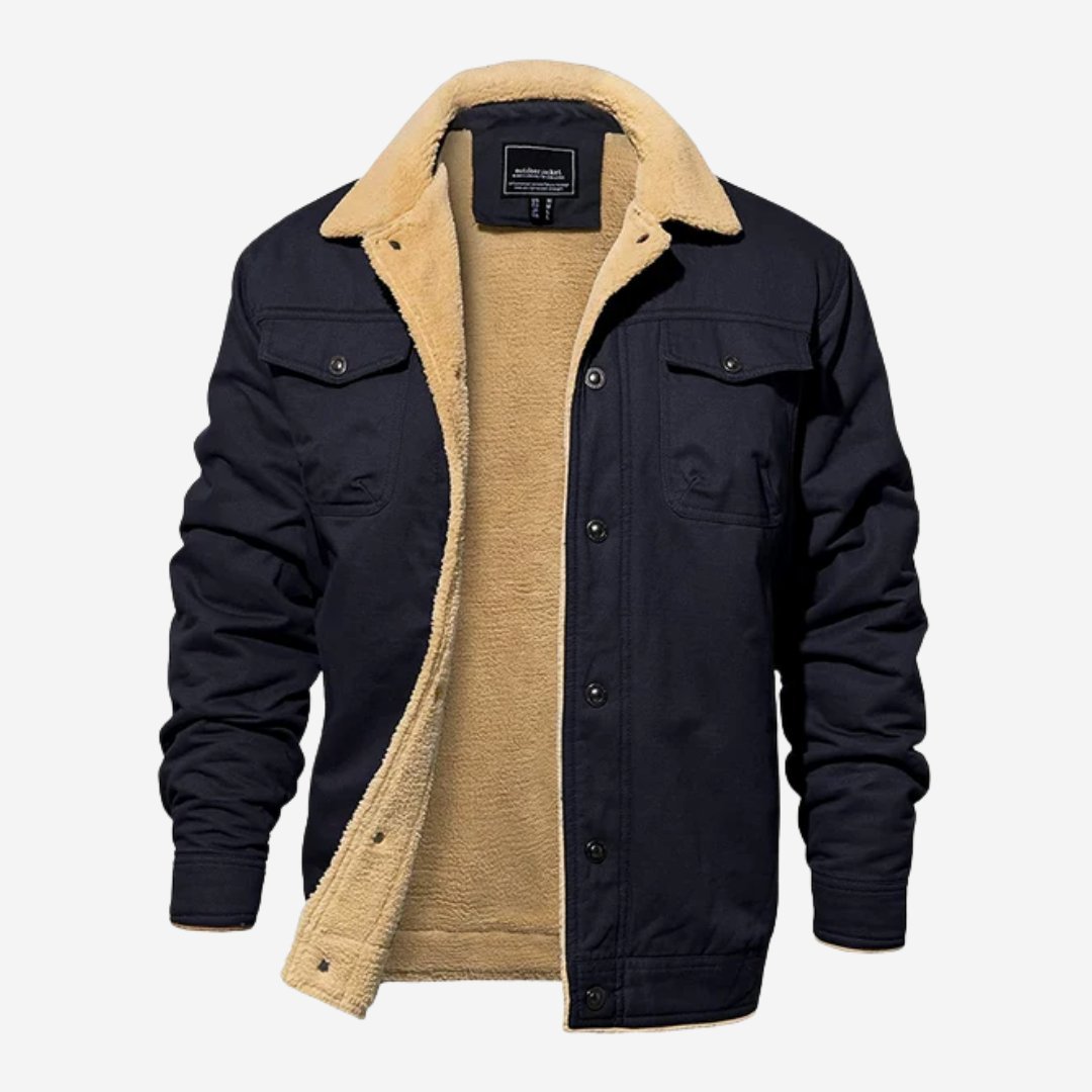 Ryden | Warme Jas-Zomer Jassen-Calora-Marine Blauw-XS-Calora