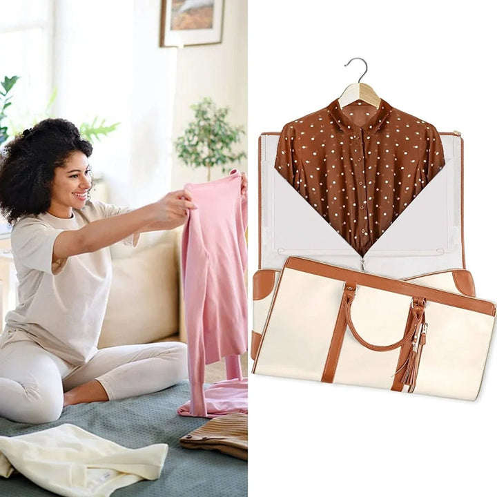 Saccum | Opvouwbare Opbergtas - Reistas-Home Decor-Calora-Lichtroze-Calora