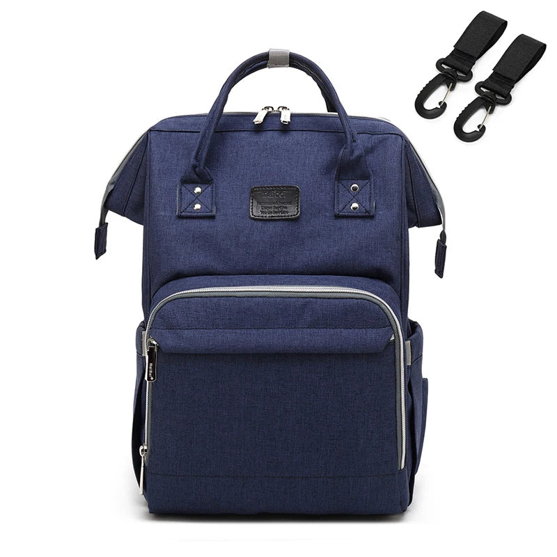 SafeTrips | Multifunctionele & Waterdichte Luier baby Reistas-Schoudertassen-Calora-Grijs-Calora