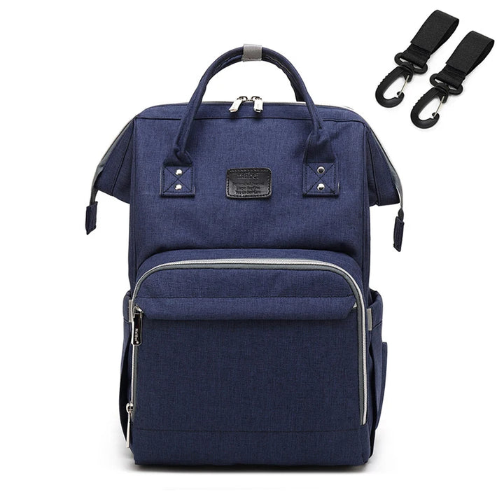 SafeTrips | Multifunctionele & Waterdichte Luier baby Reistas-Schoudertassen-Calora-Grijs-Calora