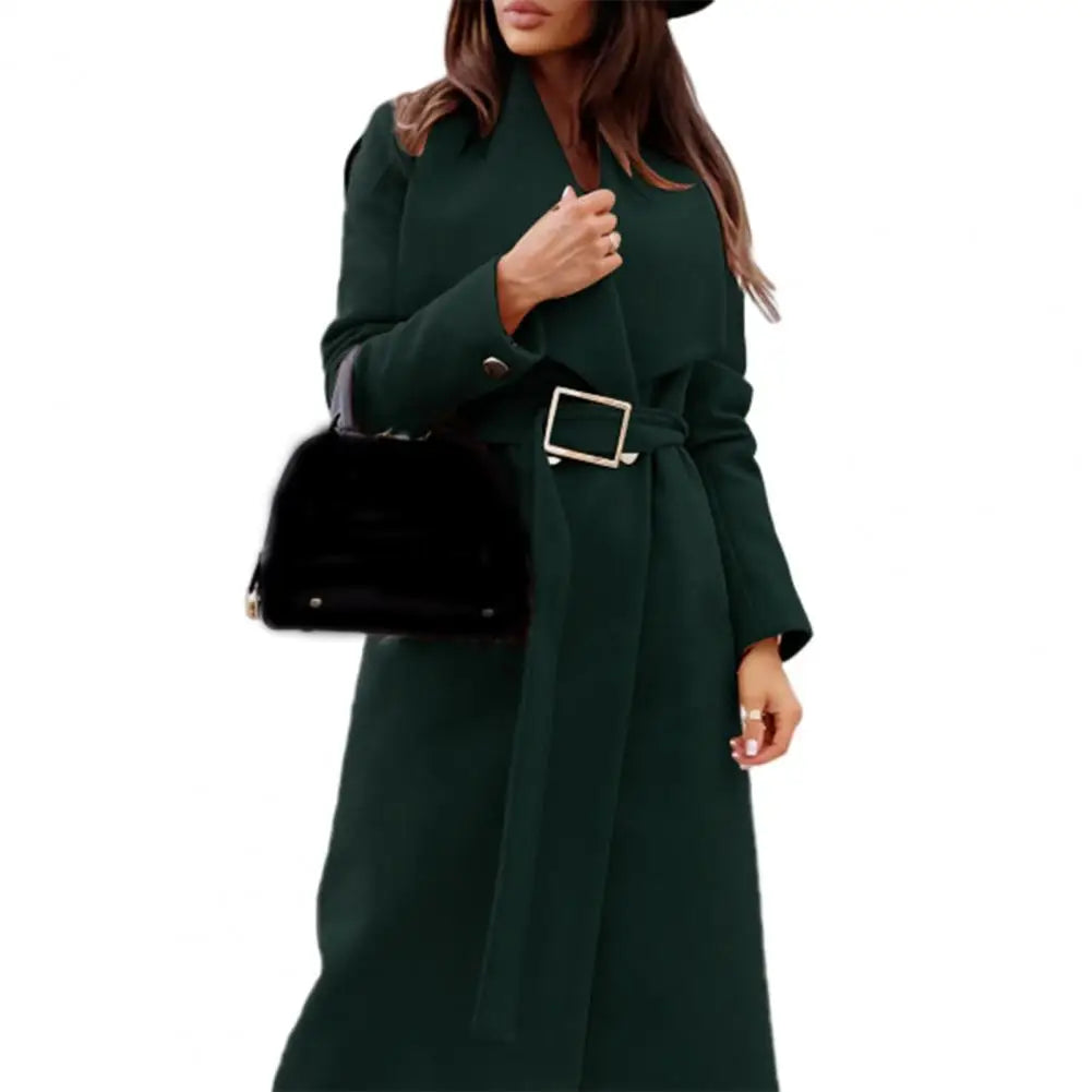 Samina | Dikke strakke chique dames winterjas-Zomer Jassen-Calora-Zwart-S-Calora