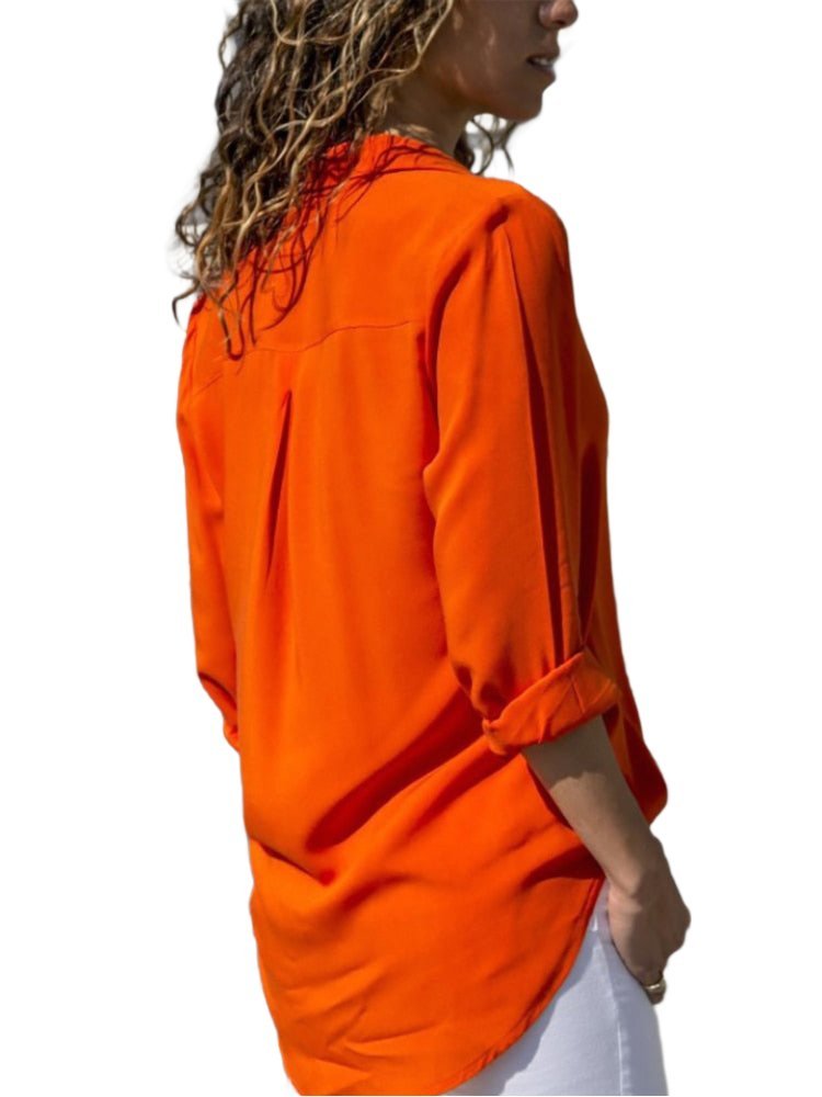 Servilia | Casual Overhemd-Overhemden-Calora-Lichtblauw-S-Calora