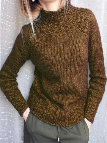 Sheona - mooie en comfortabele trui-Blazers & Vesten-Calora-Zwart-S-Calora