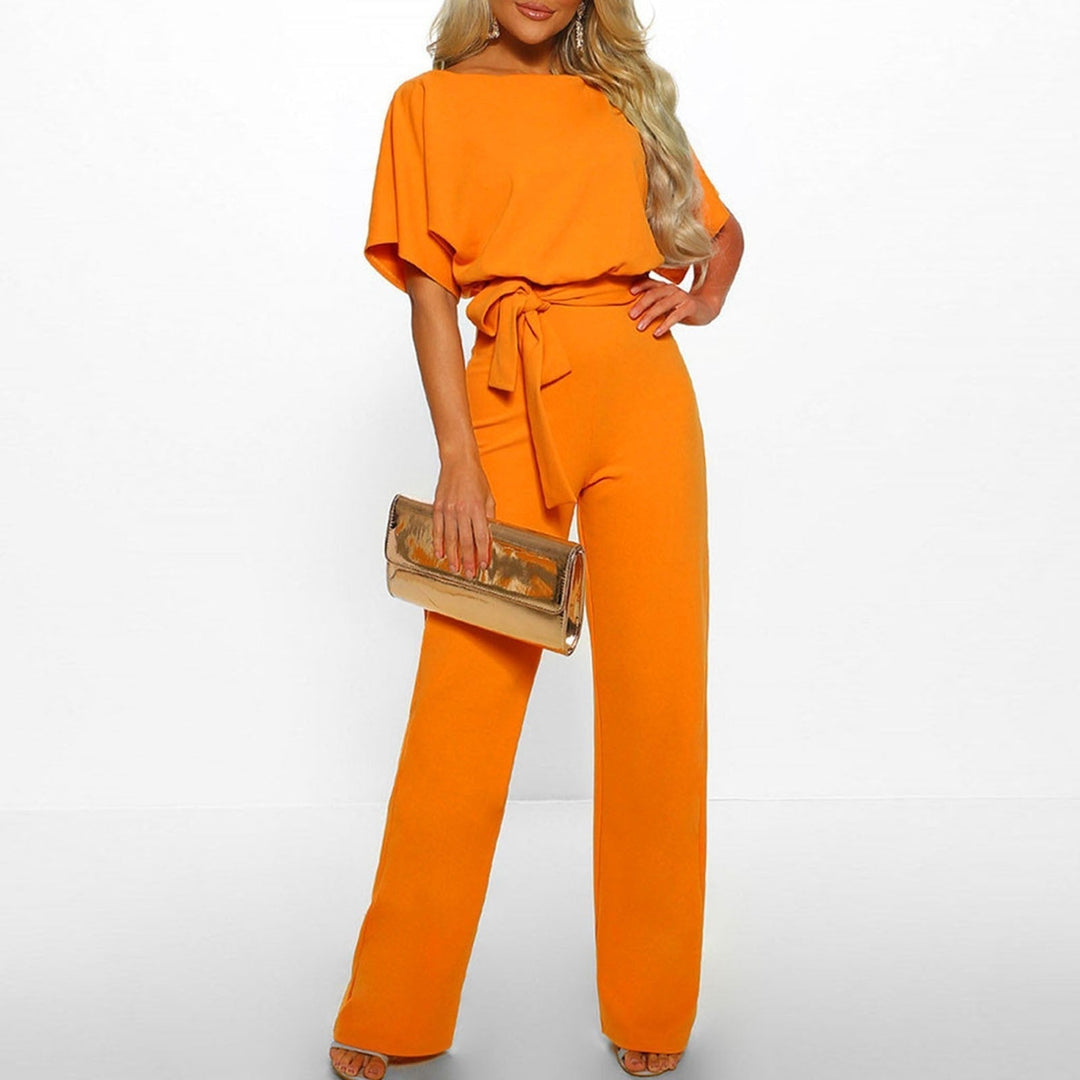 CALORA_ Simpele en chique jumpsuit | Elegant damesoutfit