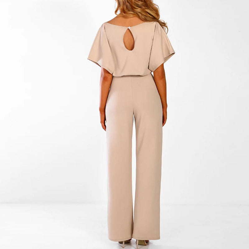 CALORA_ Simpele en chique jumpsuit | Elegant damesoutfit