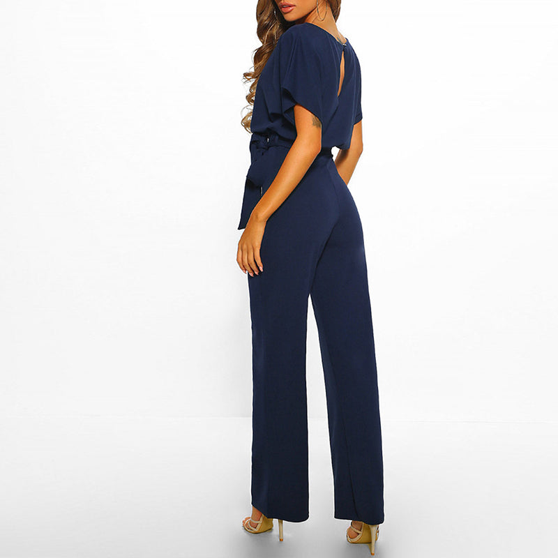 CALORA_ Simpele en chique jumpsuit | Elegant damesoutfit