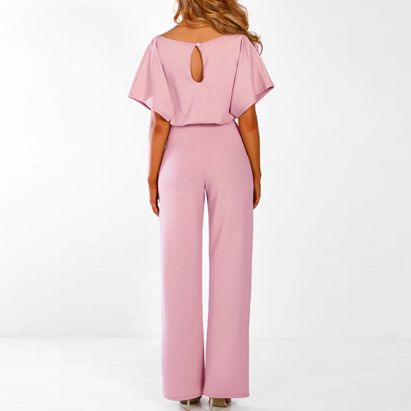 CALORA_ Simpele en chique jumpsuit | Elegant damesoutfit
