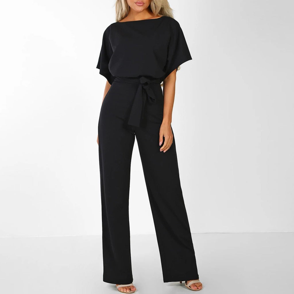 CALORA_ Simpele en chique jumpsuit | Elegant damesoutfit