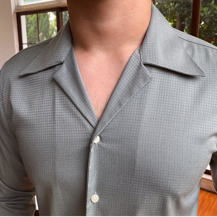 Slim Fit Easy-iron shirt - Kreukvrij Overhemd-Overhemden-Calora-Groen-XS-Calora