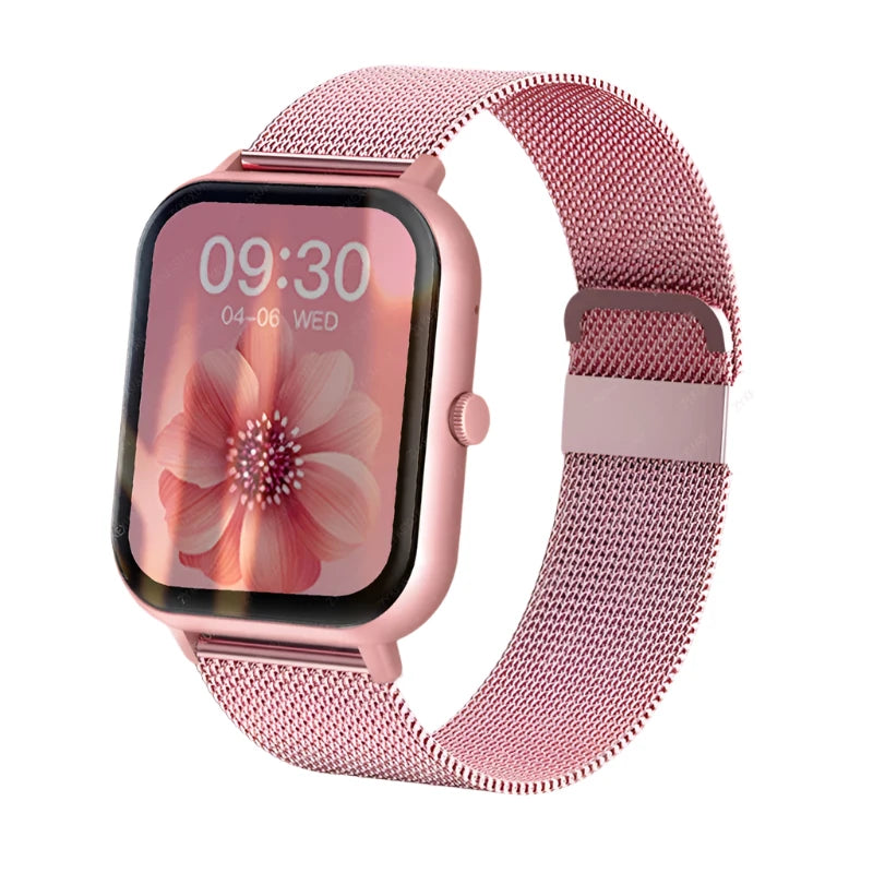 SmartBit | Bluetooth Smartwatch met Hartslag- en Bloedzuurstofmeting-Elektronica/Gadgets-Calora-Zwart-Calora