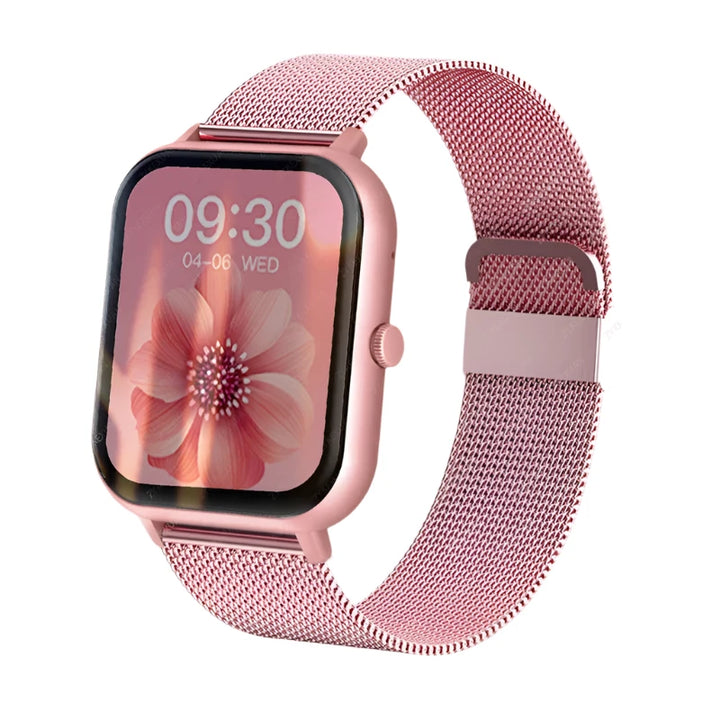 SmartBit | Bluetooth Smartwatch met Hartslag- en Bloedzuurstofmeting-Elektronica/Gadgets-Calora-Zwart-Calora