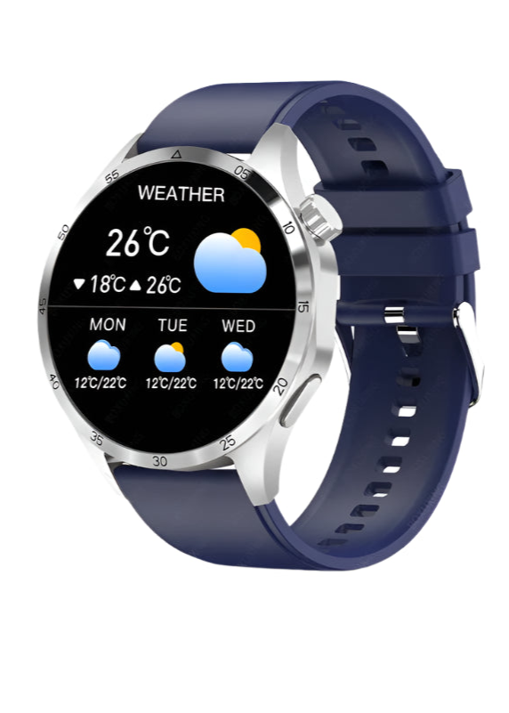 SmartPulse | Multifunctionele GPS Fitness Smartwatch-Elektronica/Gadgets-Calora-Blauw-Calora