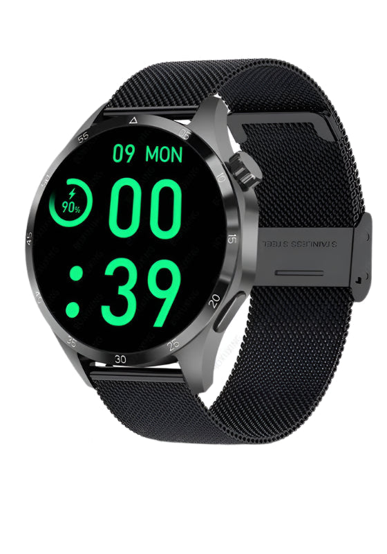 SmartPulse | Multifunctionele GPS Fitness Smartwatch-Elektronica/Gadgets-Calora-Zwart-Calora