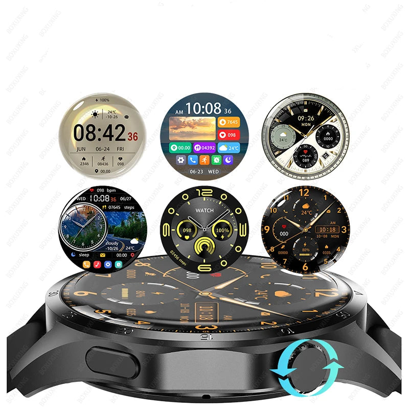 SmartPulse | Multifunctionele GPS Fitness Smartwatch-Elektronica/Gadgets-Calora-Zwart-Calora