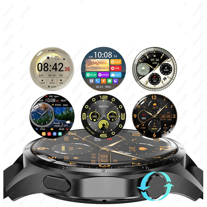 SmartPulse | Multifunctionele GPS Fitness Smartwatch-Elektronica/Gadgets-Calora-Zwart-Calora