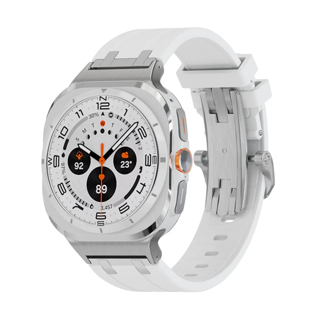 CALORA_ Smartpulse - Siliconen Band Met Vlindergesp Voor Galaxy Watch Ultra