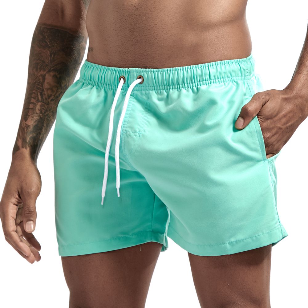 Sneldrogende Heren Zwembroek met Comfortabele Pasvorm-Zwemkleding-Calora-Aqua-M-Calora