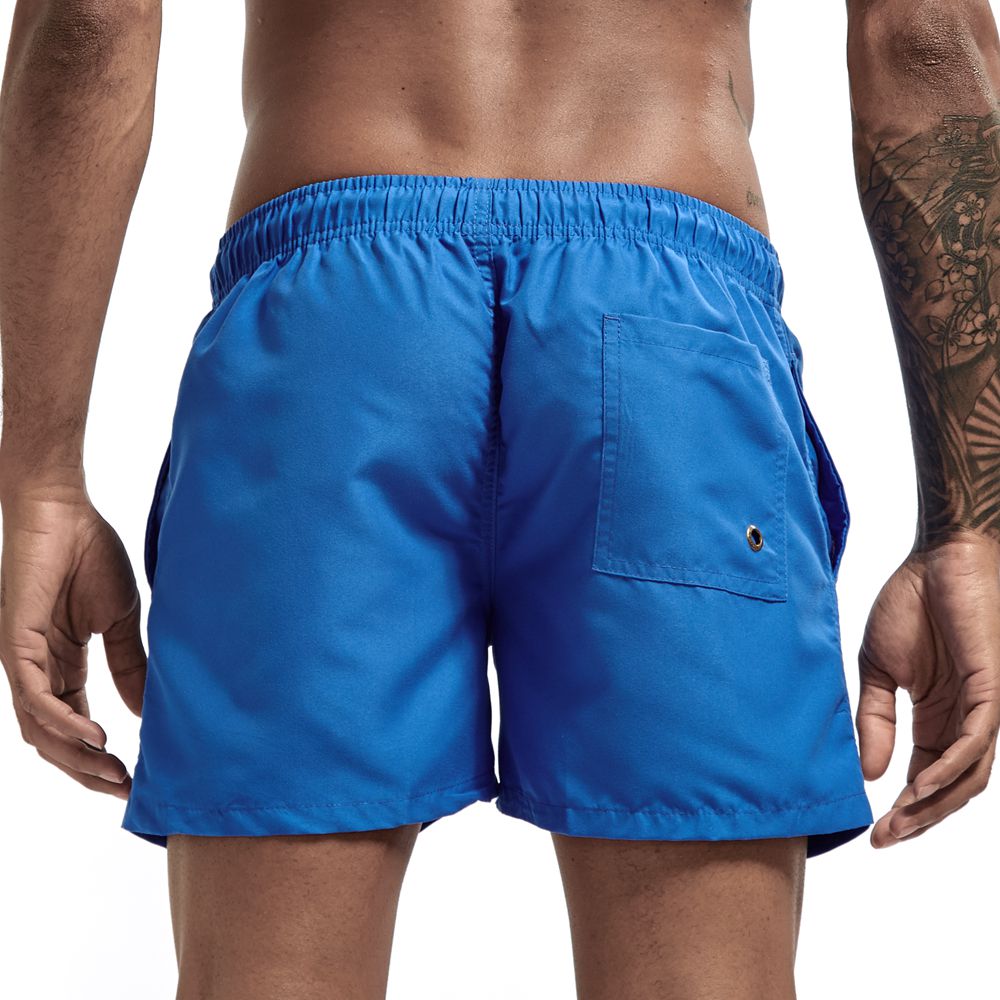 Sneldrogende Heren Zwembroek met Comfortabele Pasvorm-Zwemkleding-Calora-Zwart-M-Calora