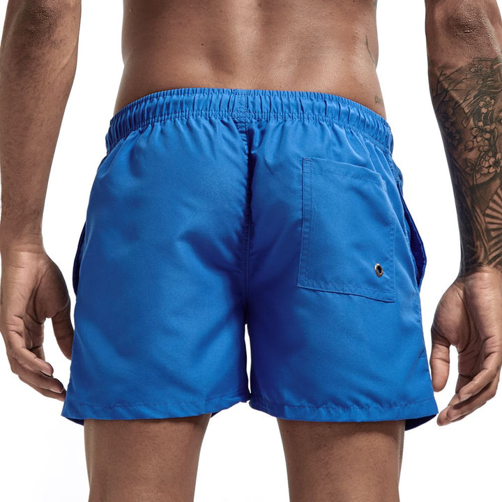 Sneldrogende Heren Zwembroek met Comfortabele Pasvorm-Zwemkleding-Calora-Zwart-M-Calora