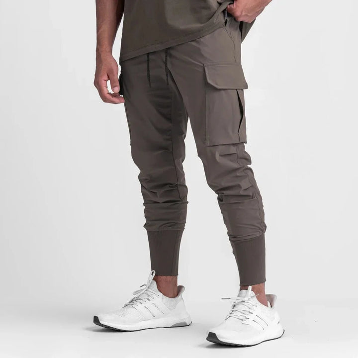 Sonic | Slim fit Cargo Broek V2-Wijde Broeken-Calora-Bruin-S-Calora