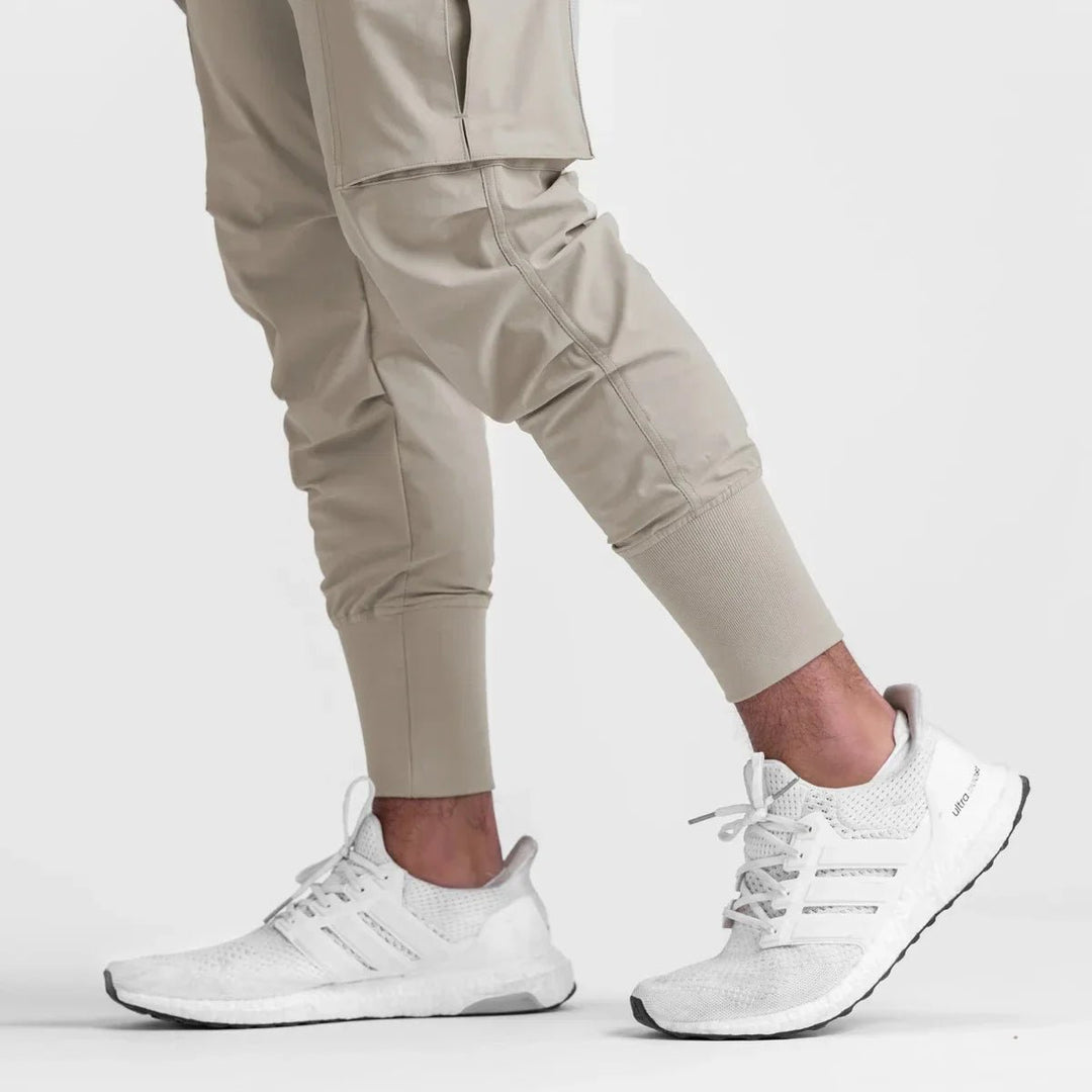 Sonic | Slim fit Cargo Broek V2-Wijde Broeken-Calora-Khaki-S-Calora