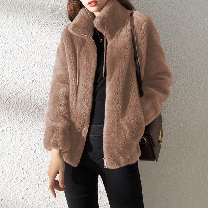 CALORA_ Sorellina | Zachte Fluffy Bontjas