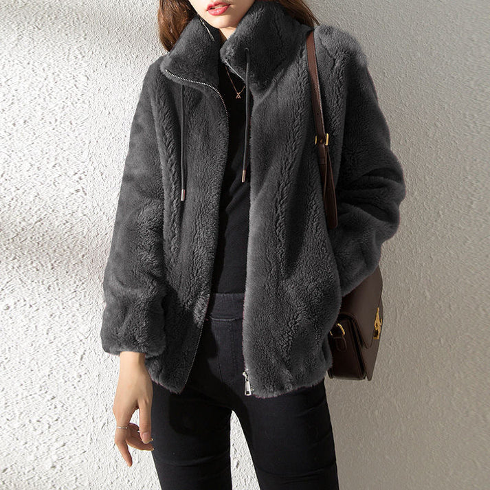CALORA_ Sorellina | Zachte Fluffy Bontjas