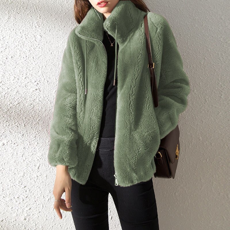 CALORA_ Sorellina | Zachte Fluffy Bontjas