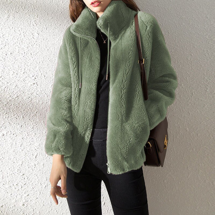 CALORA_ Sorellina | Zachte Fluffy Bontjas