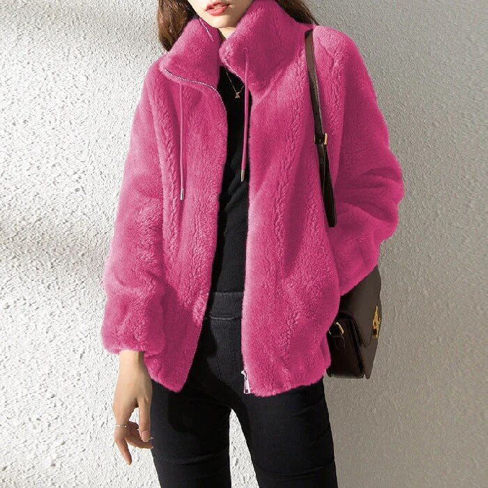 CALORA_ Sorellina | Zachte Fluffy Bontjas