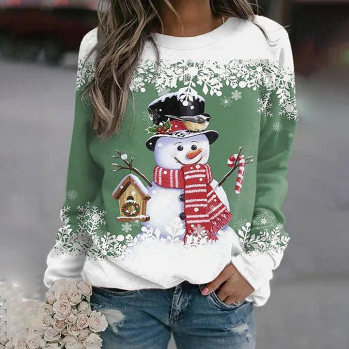 Spark | Winterse Dames Kersttrui-Blazers & Vesten-Calora-Groen-M-Calora