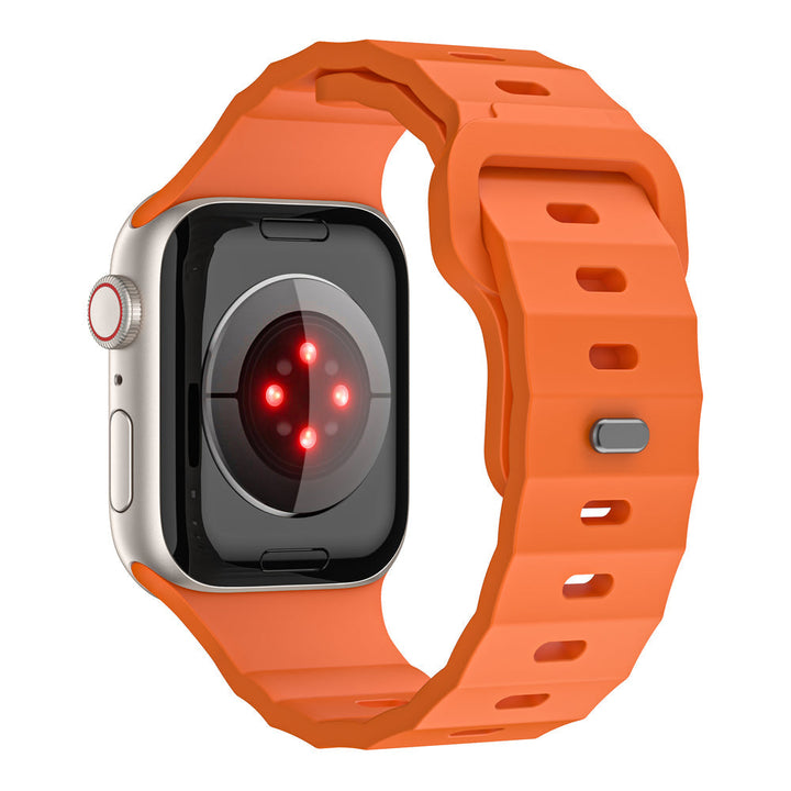CALORA_ SPX Sportband voor Apple Watch met Verstelbare Lengte en Comfort