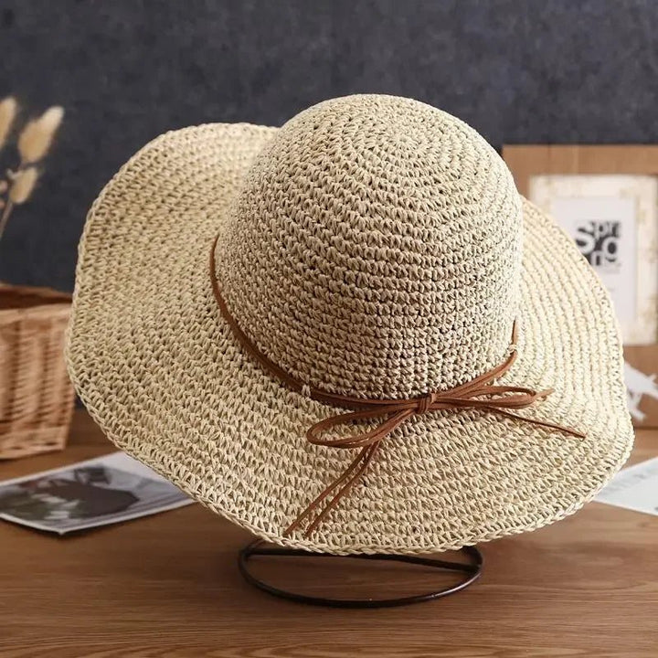 Stella Panama | Strand Hoed Dames-Petten-Calora-Beige-Calora