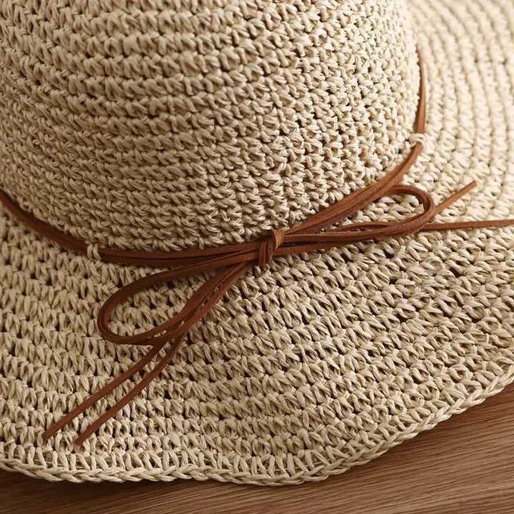 Stella Panama | Strand Hoed Dames-Petten-Calora-Khaki-Calora