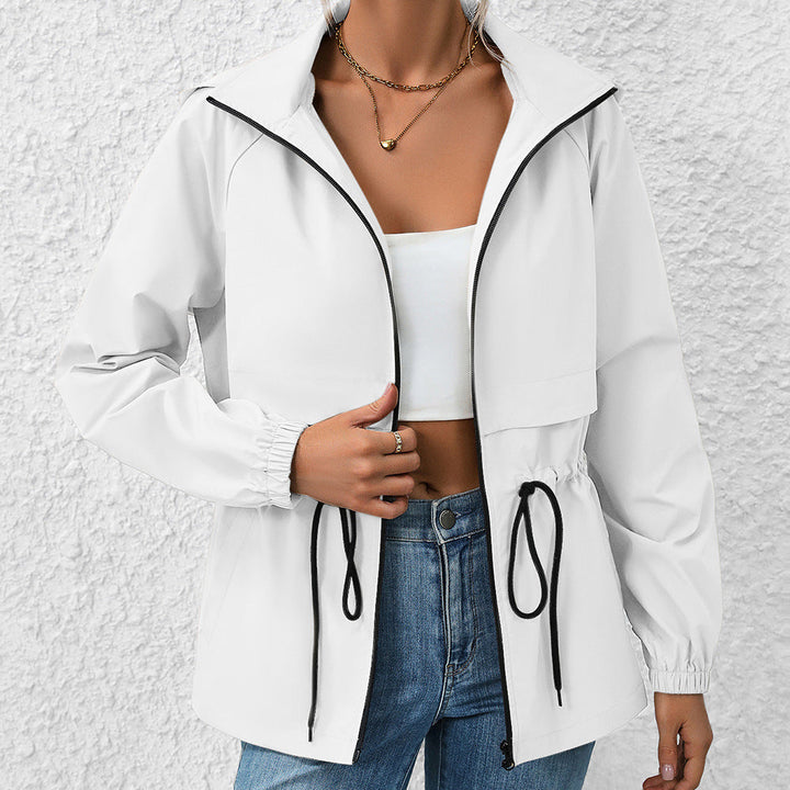 Stella | Waterdichte Outdoor Jas voor Dames-Zomer Jassen-Calora-Bruin-2XL-Calora