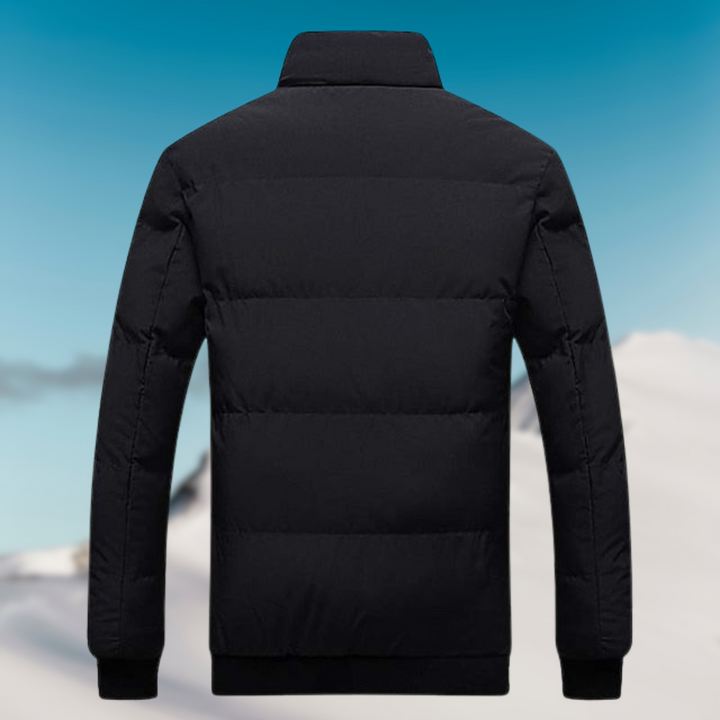 Steven | Puffer Winterjas voor Mannen-Zomer Jassen-Calora-Rood-M-Calora