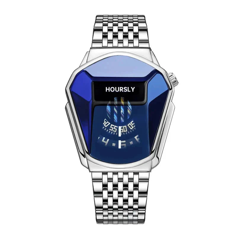 CALORA_ Stijlvol Mannenhorloge met Kwartsbeweging en Digitaal