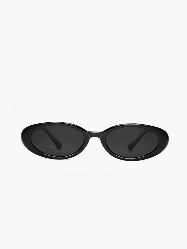 Stijlvolle Capri Zonnebril van Hoogwaardig Kunststof met UV-bescherming-Elektronica/Gadgets-Calora-Zwart-One Size-Calora