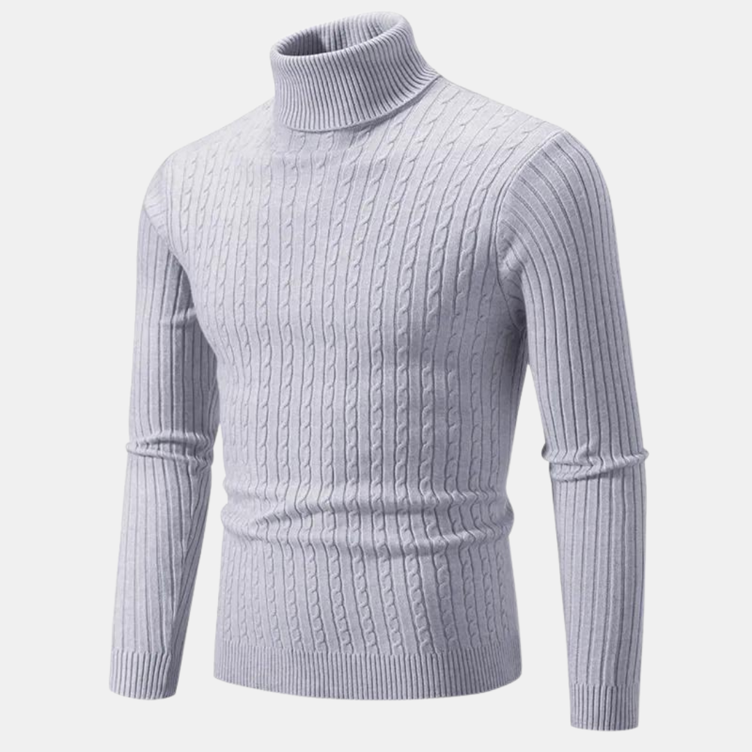 CALORA_ Stijlvolle Coltrui met Ribbed structuur
