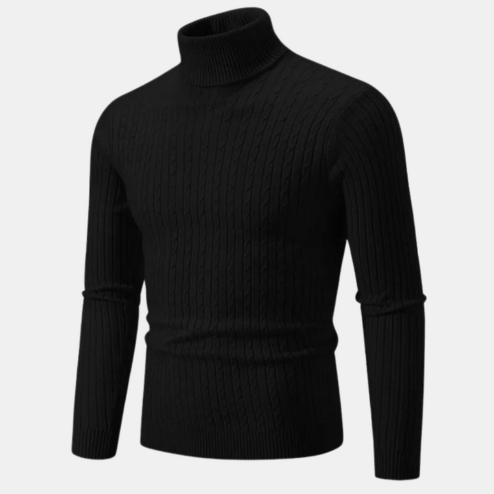 CALORA_ Stijlvolle Coltrui met Ribbed structuur
